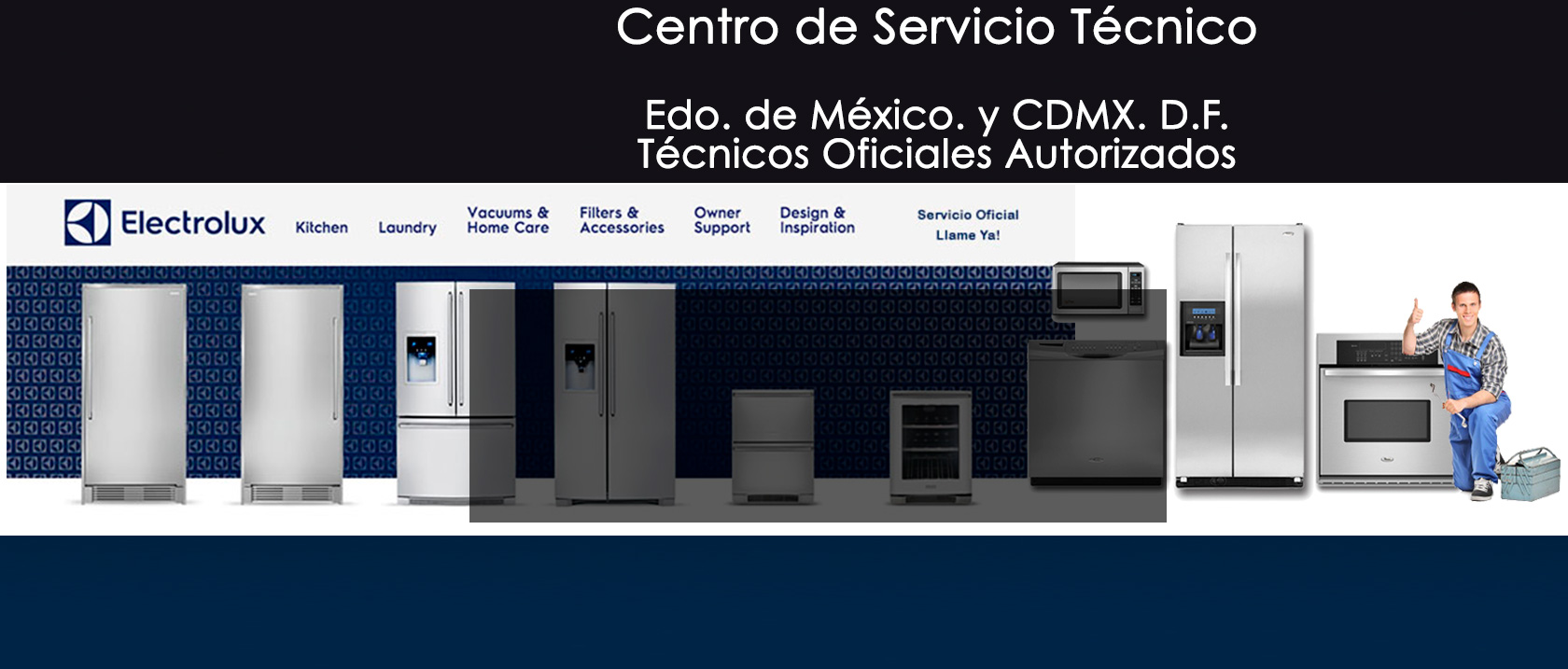 Centro de Servicio Tecnico De Linea Blanca Electrolux Estado de Mexico DF